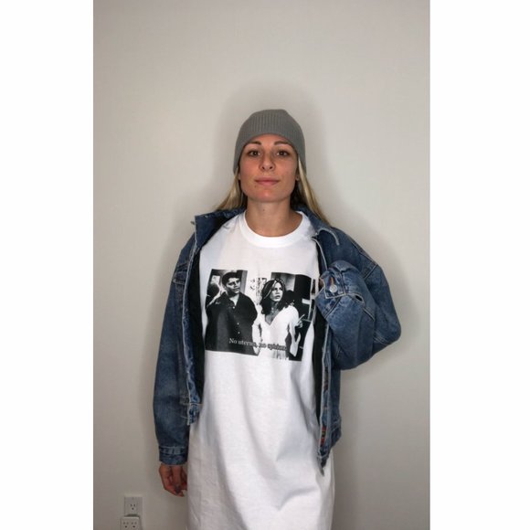 NWT Oversized TShirt Dress Graphic Tee - Picture 3 of 6